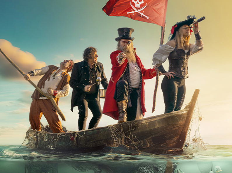 Kaptein Rødskjegg kommer! 