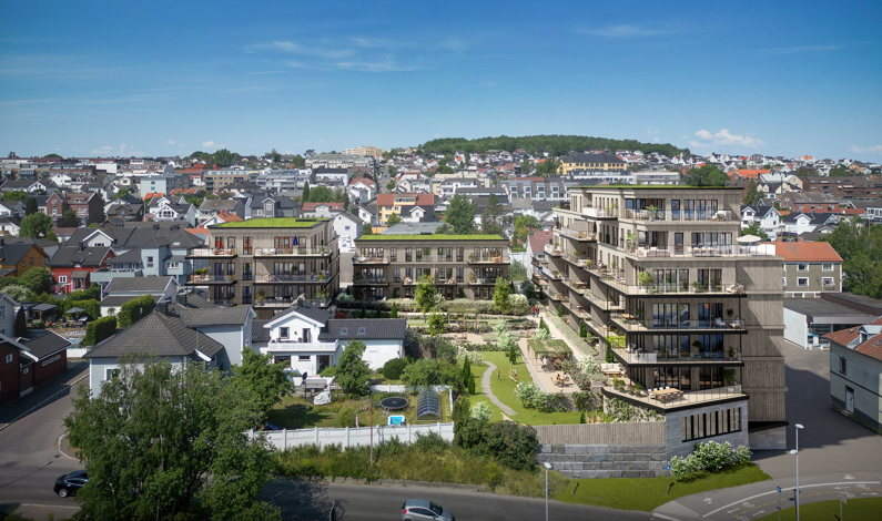 Sørbyhagen – Kystleiligheter med sjøbris